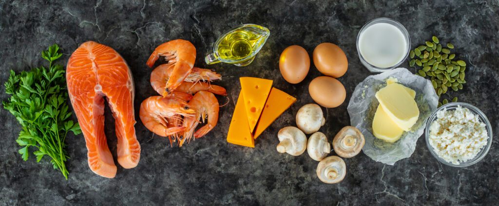 Fontes alimentares de vitamina D